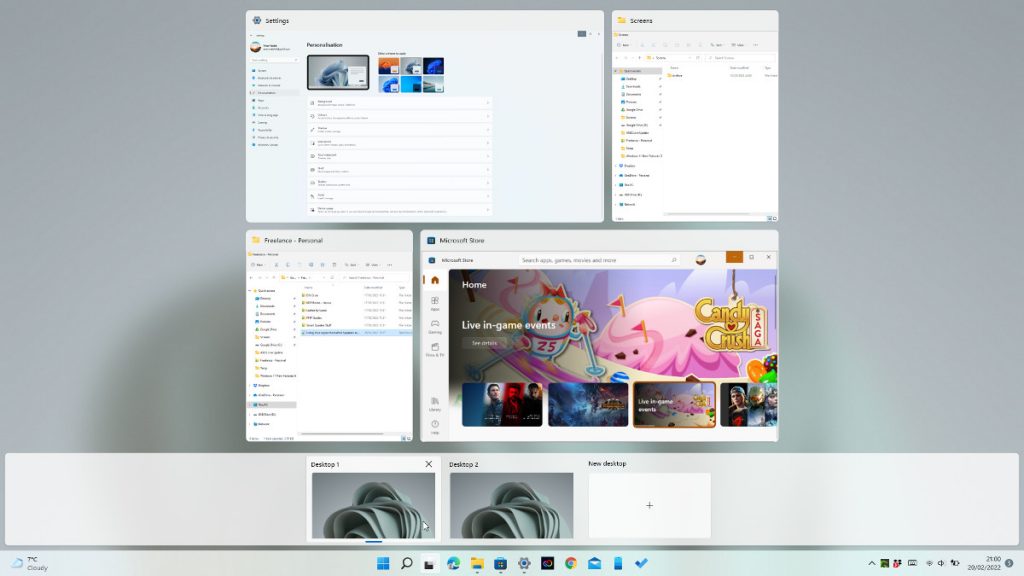 windows 11 virtual desktop per monitor