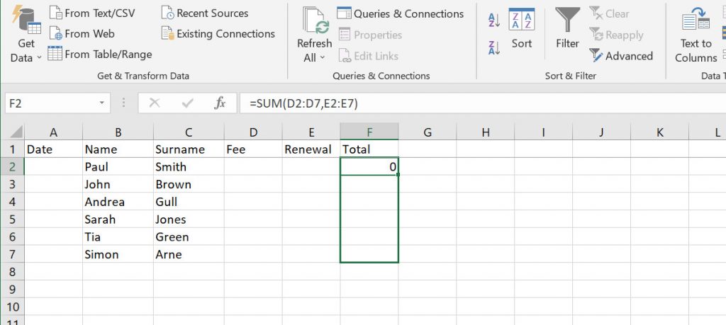 beginners tips for excel